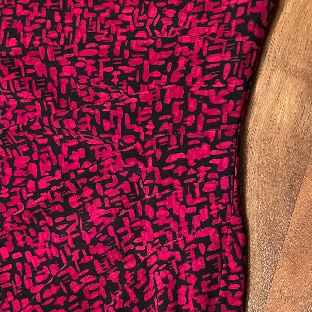 Like new Ralph Lauren Red and Black three-quarter length Sleeve Dress - Picture 10 of 16